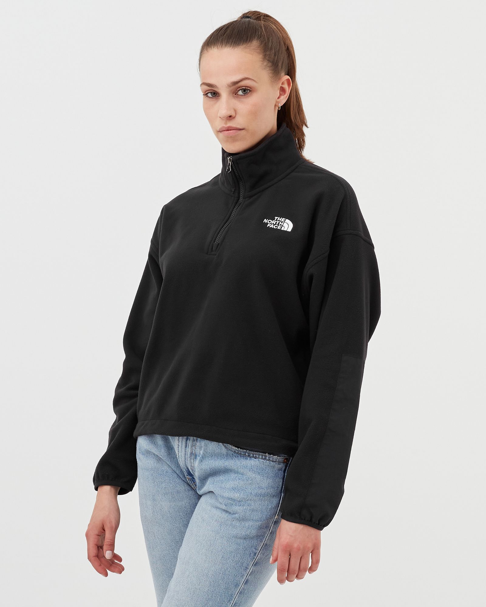 WMNS ICE FLOE 1/4 ZIP FLEECE