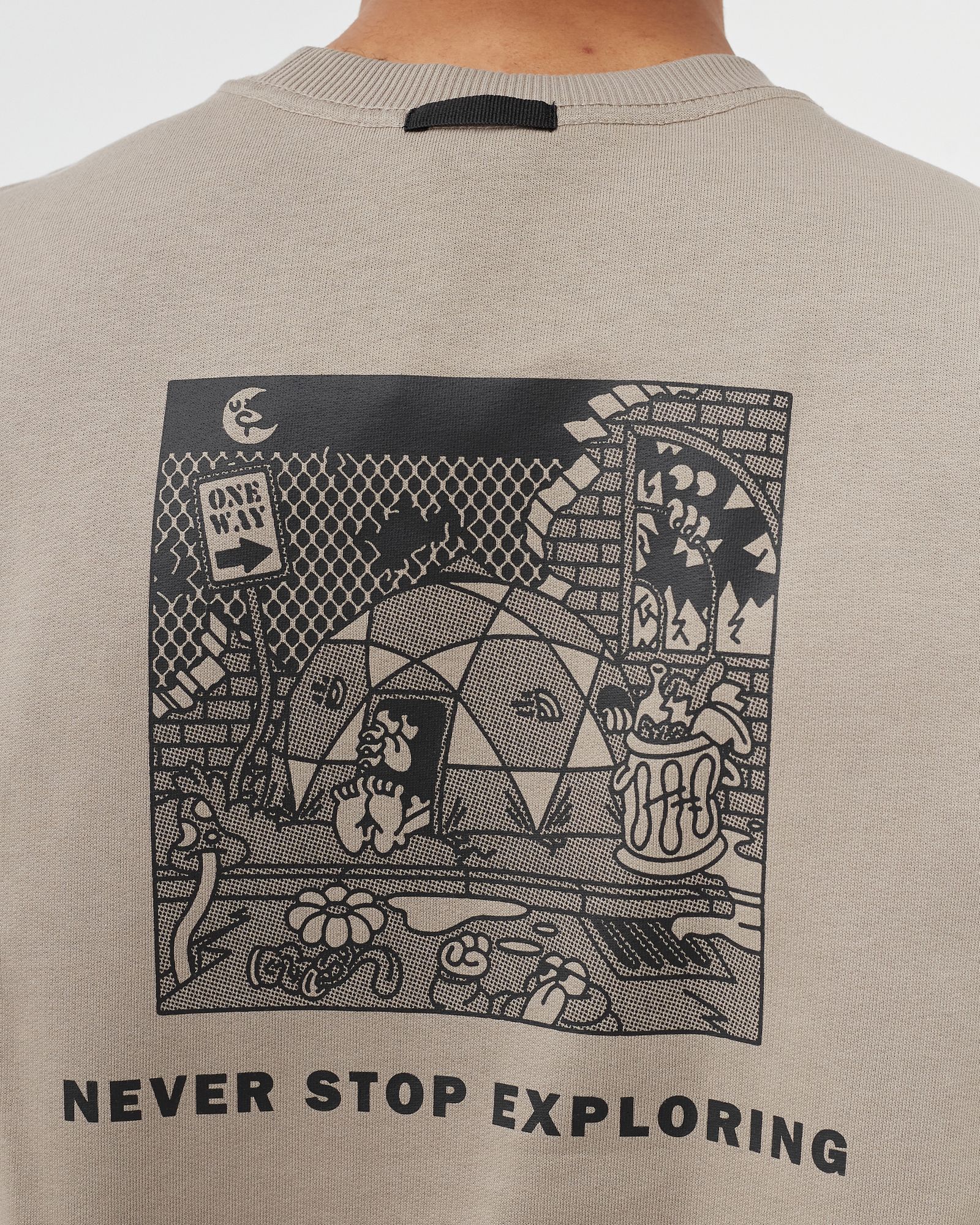 BLACK BOX CREW FLEECE Sweatshirt