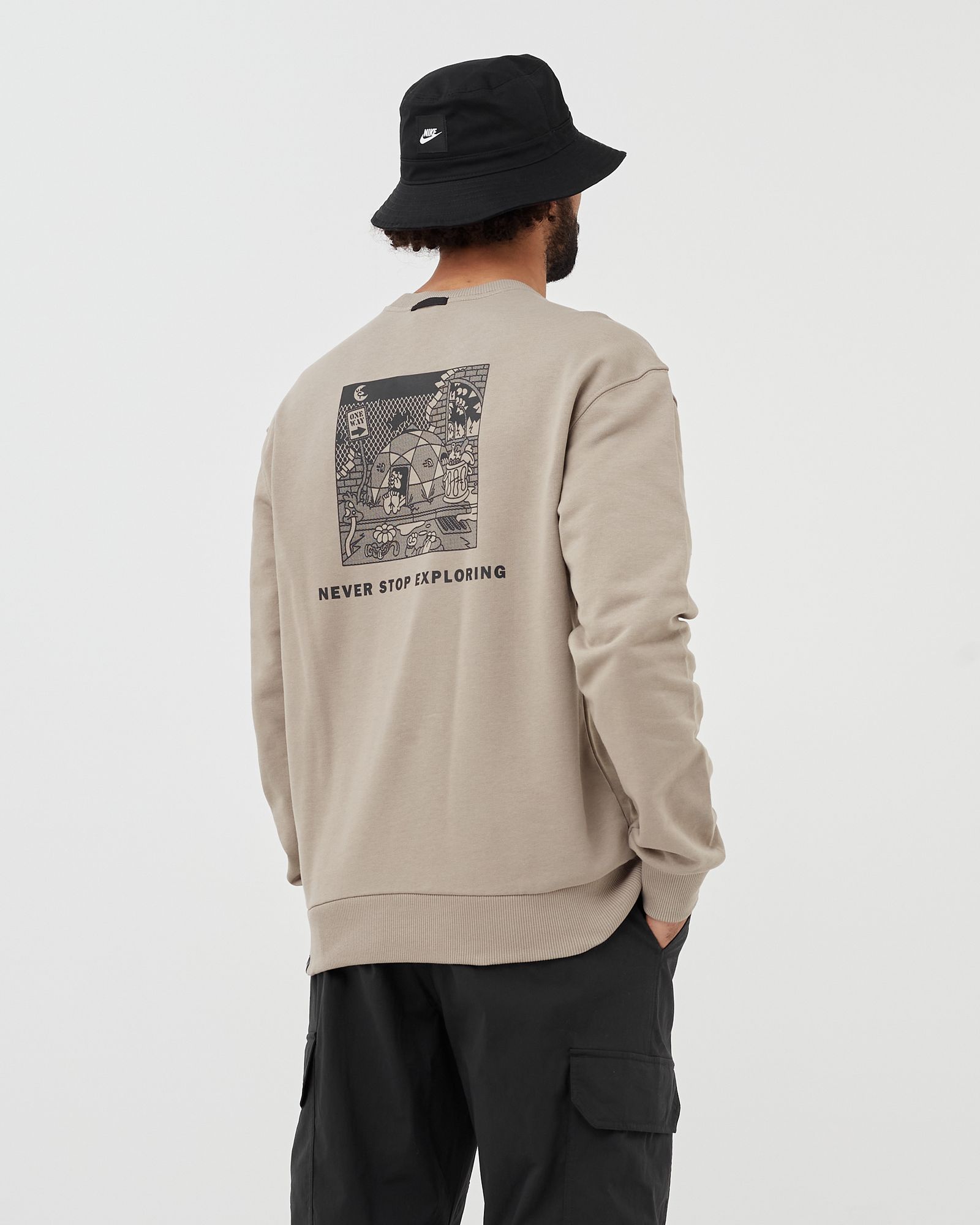 BLACK BOX CREW FLEECE Sweatshirt