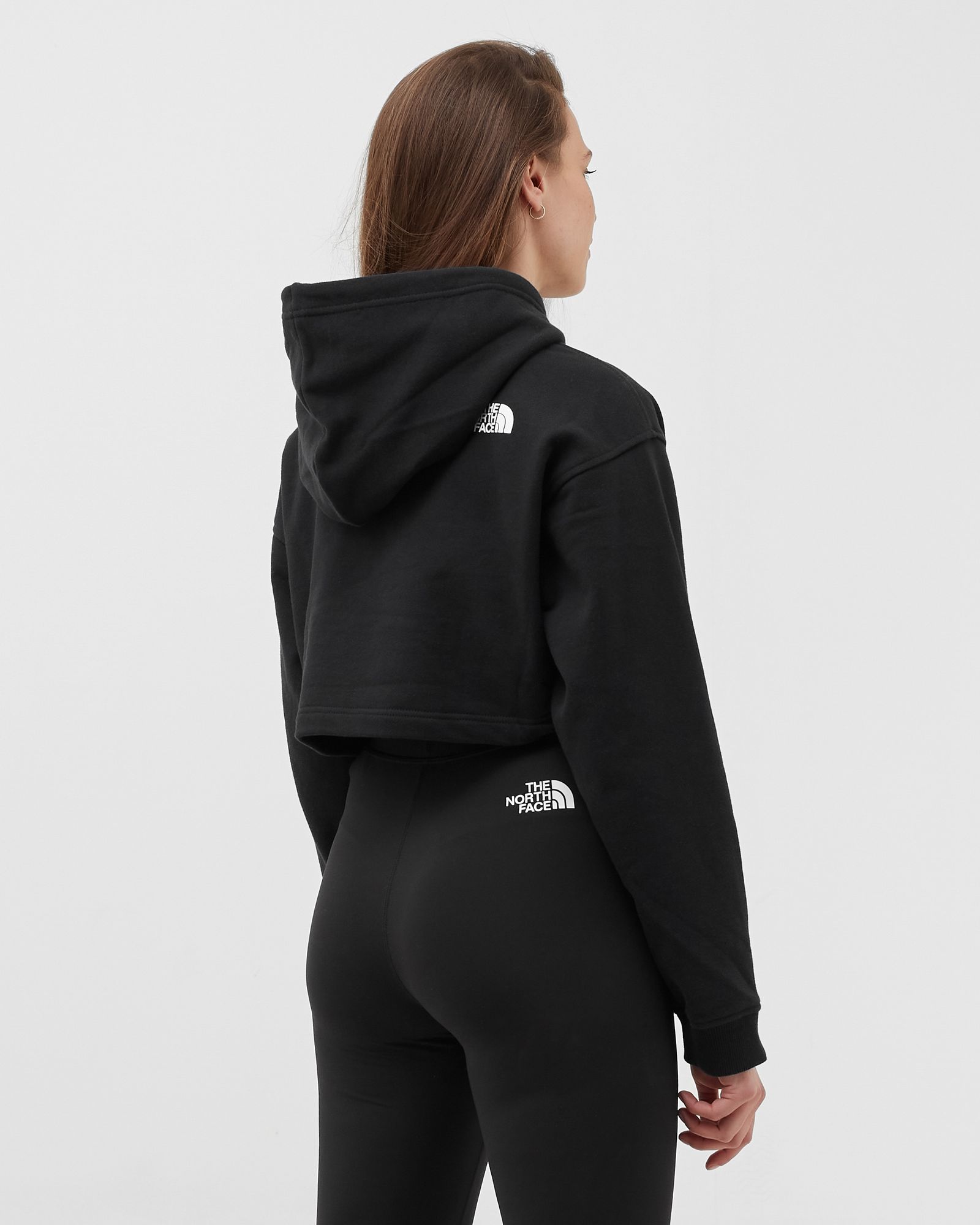 WMNS COORDINATES CROP DROP P/O HOODIE