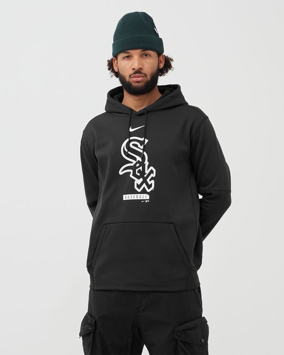 Nike Therma-FIT Chicago White Sox Men's Fleece Hoodie Black NKAQ