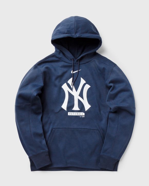 Nike Therma-FIT New York Yankees Men's Fleece Hoodie Blue NKAQ-44B-NK-GDY