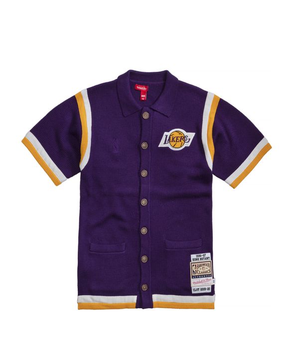 NEW Clot x Mitchell & Ness Kobe Bryant Lakers Throwback Jersey Authentic  Size 2X