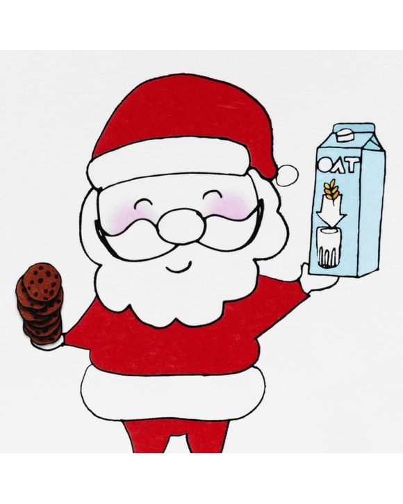 Will work for vegan milk and cookies