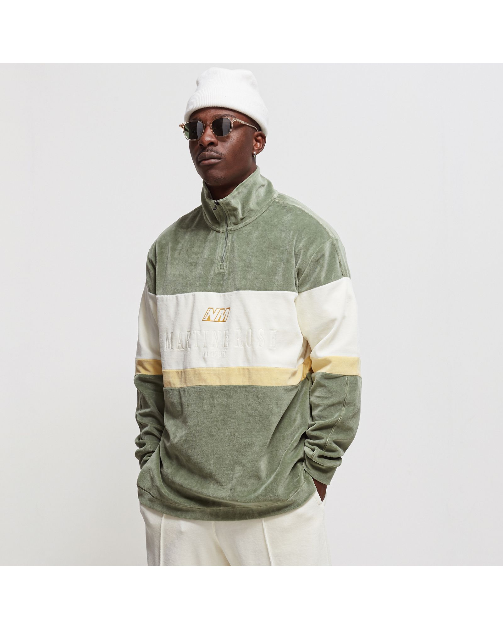 NAPAPIJRI X MARTINE ROSE B-UNARI HALF-ZIP