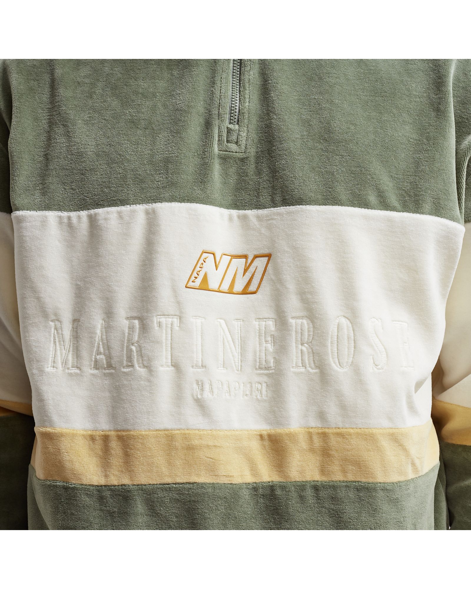 NAPAPIJRI X MARTINE ROSE B-UNARI HALF-ZIP