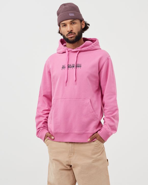 Pink discount napapijri hoodie