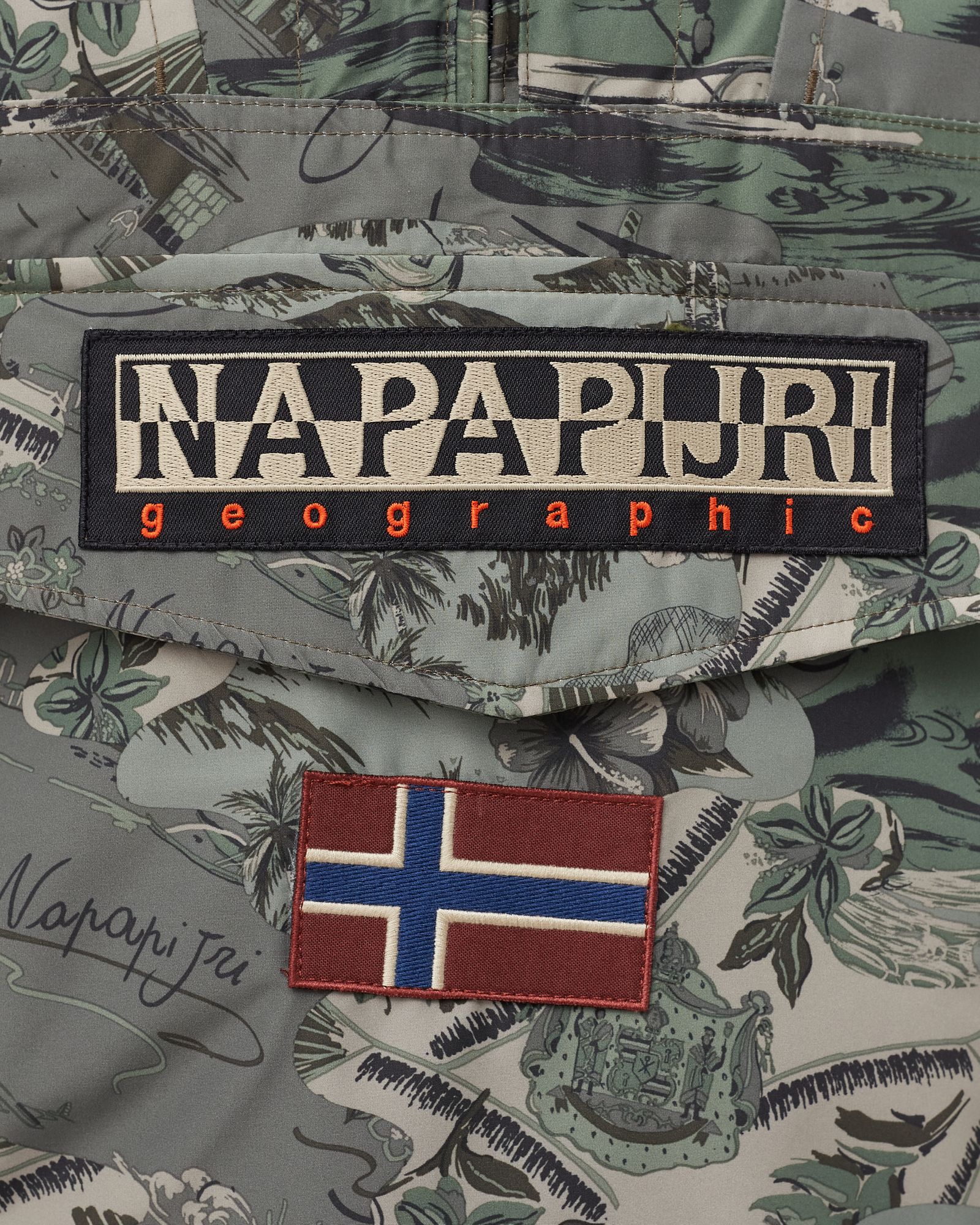 RAINFOREST PRINT 2 POCKET JACKET