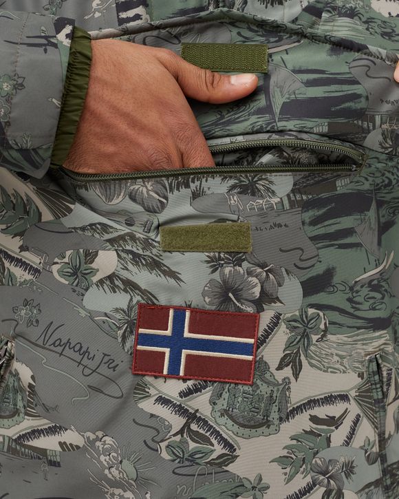 RAINFOREST PRINT 2 POCKET JACKET