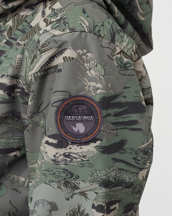 RAINFOREST PRINT 2 POCKET JACKET