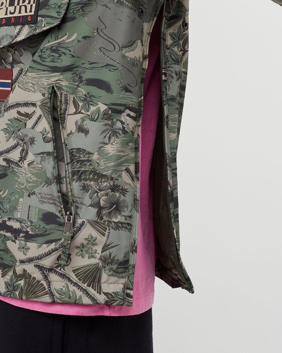 RAINFOREST PRINT 2 POCKET JACKET