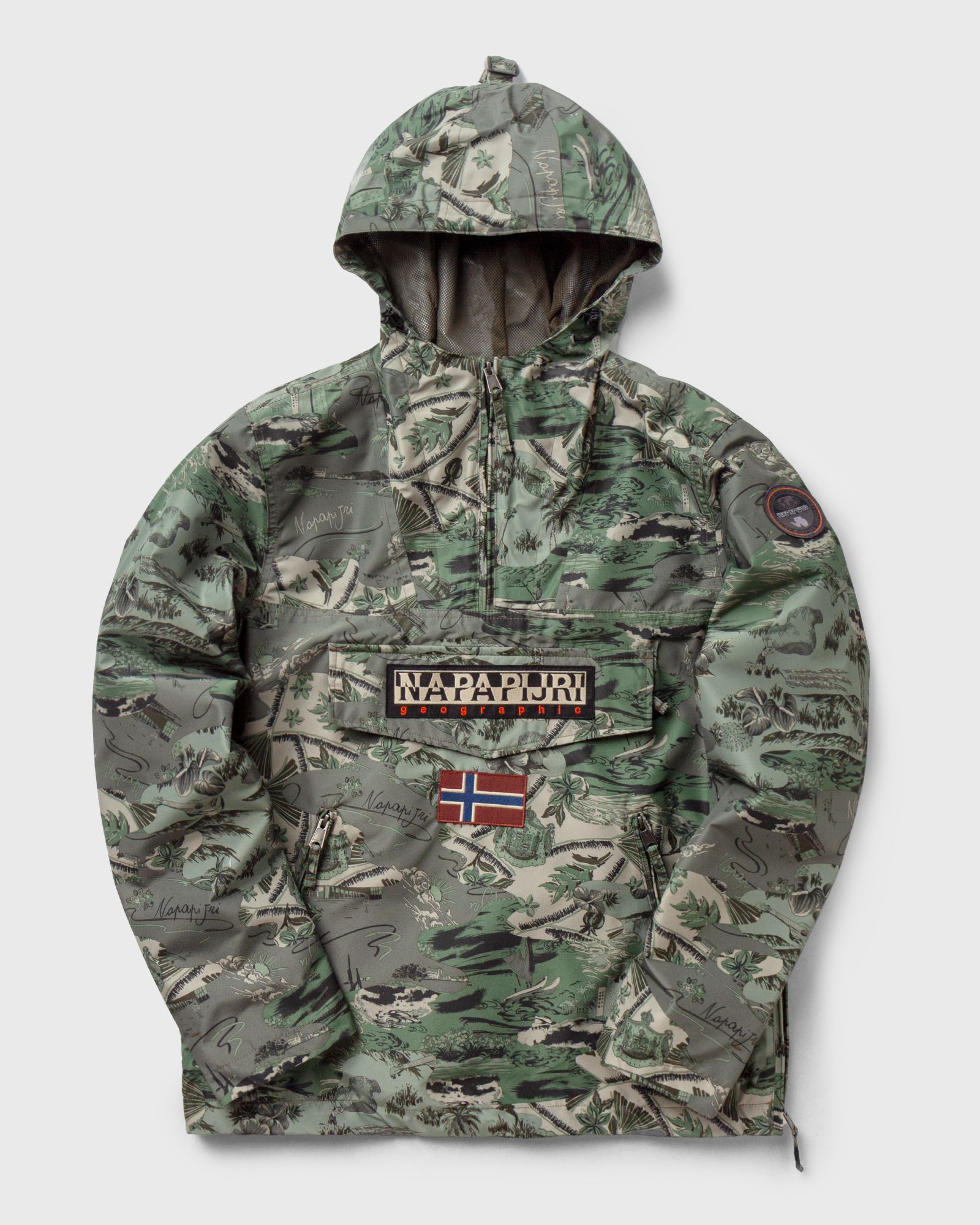 RAINFOREST PRINT 2 POCKET JACKET