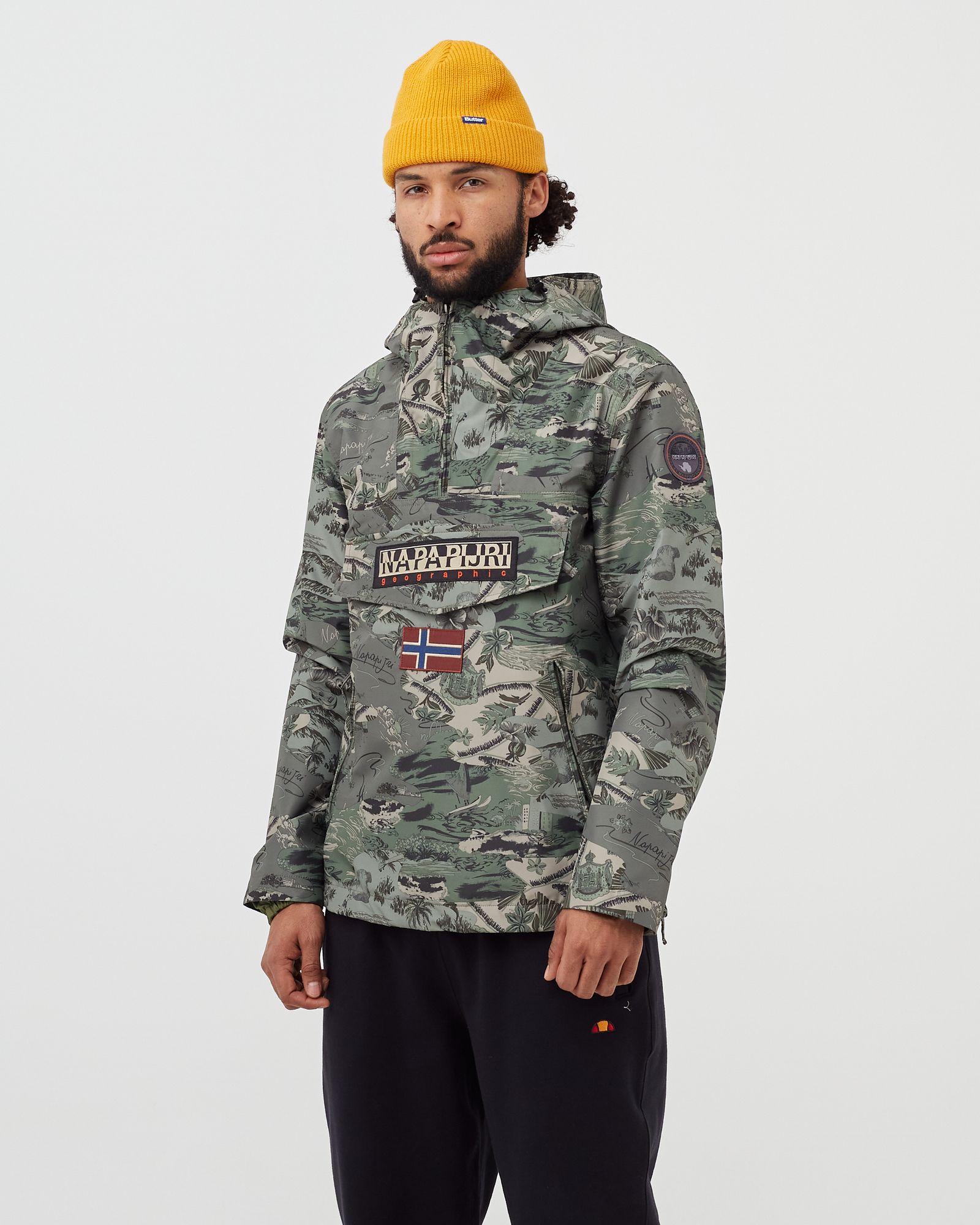 RAINFOREST PRINT 2 POCKET JACKET