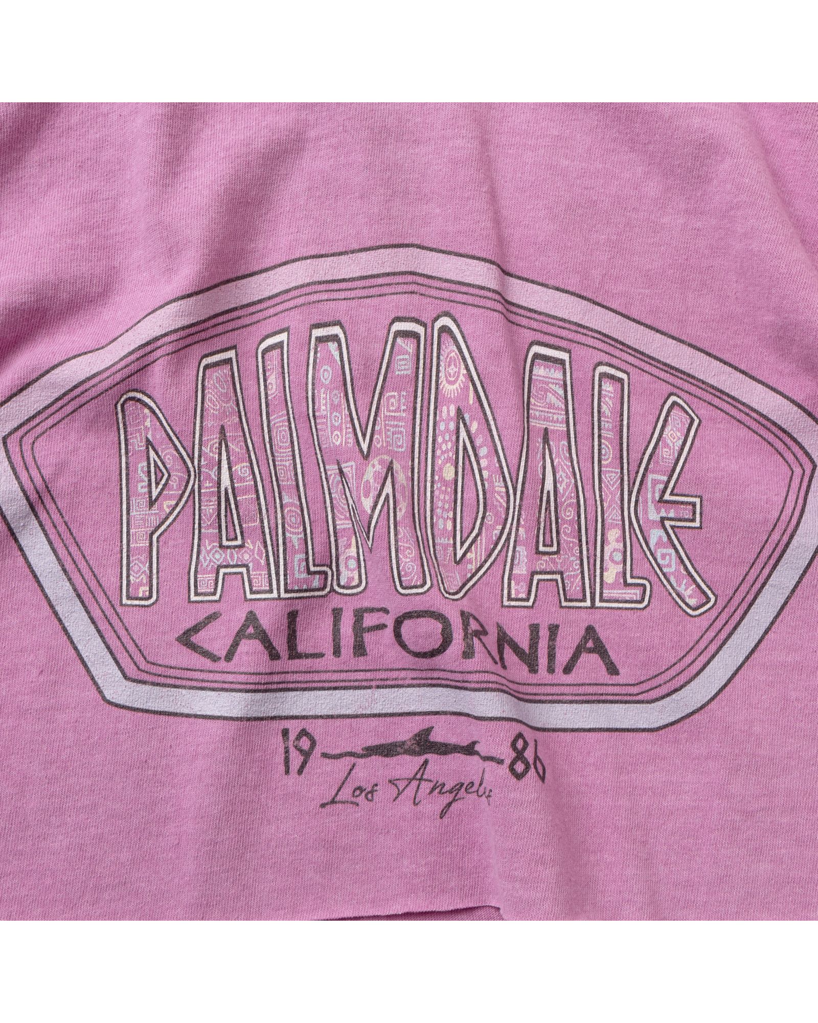 Palm Dale Crop Tee