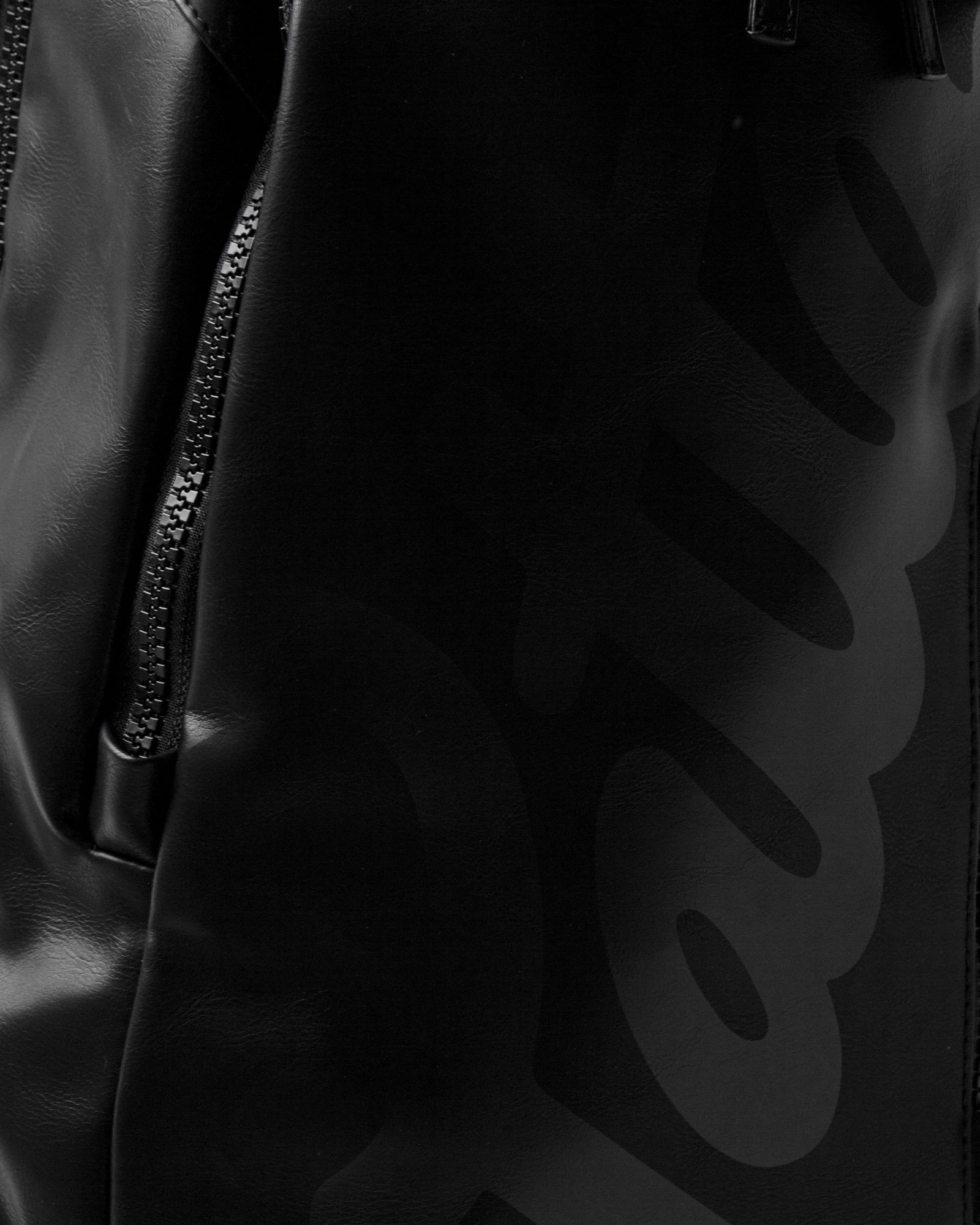 Faux Leather Backpack