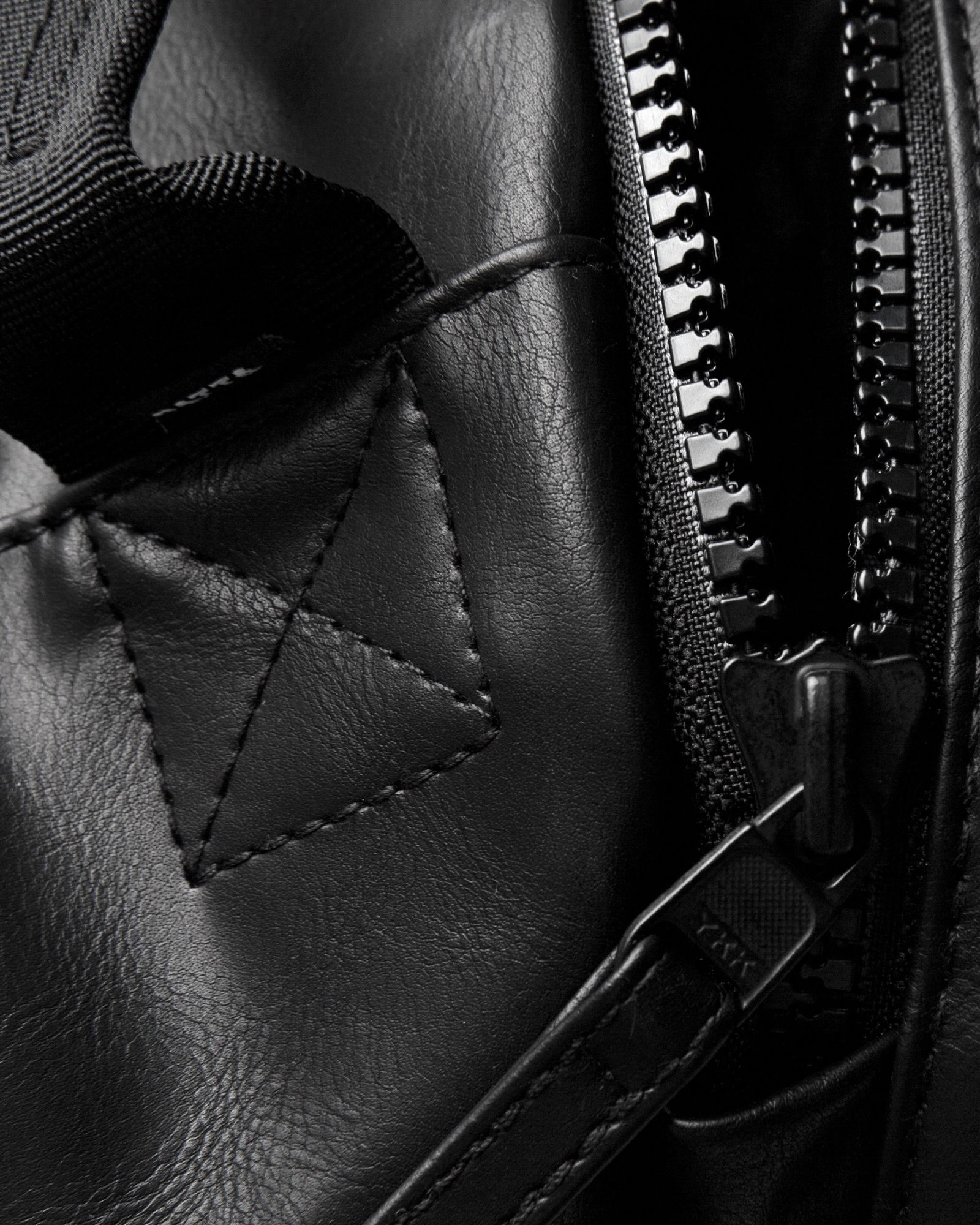 Faux Leather Backpack