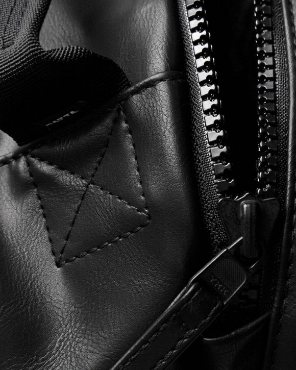 Faux Leather Backpack