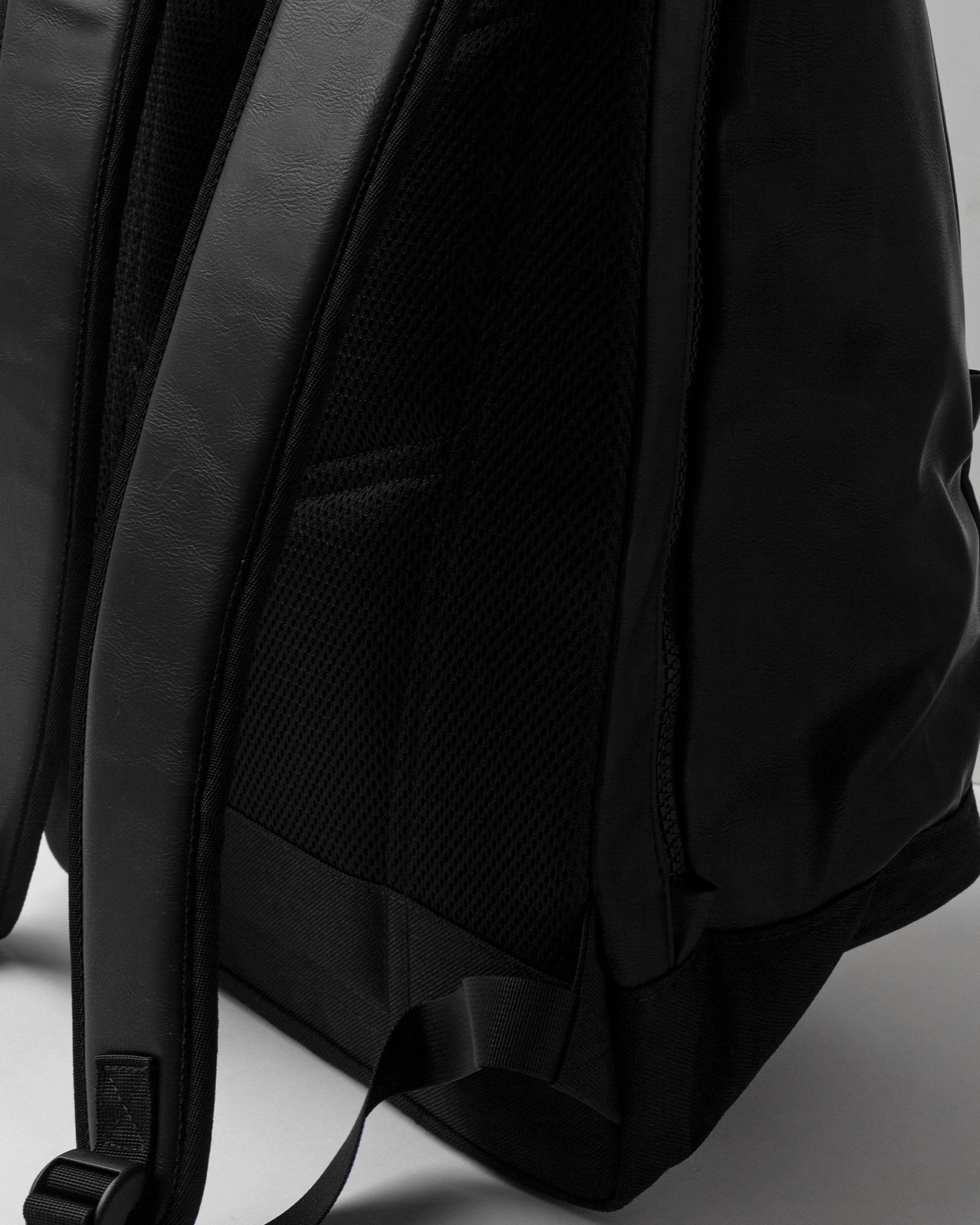 Faux Leather Backpack