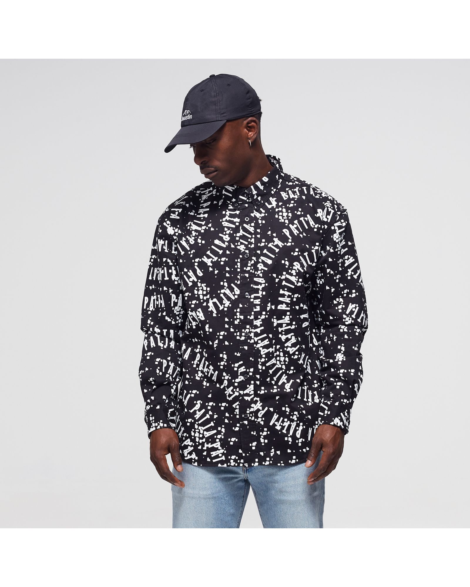 UNIVERSE RELAXED BUTTON DOWN SHIRT