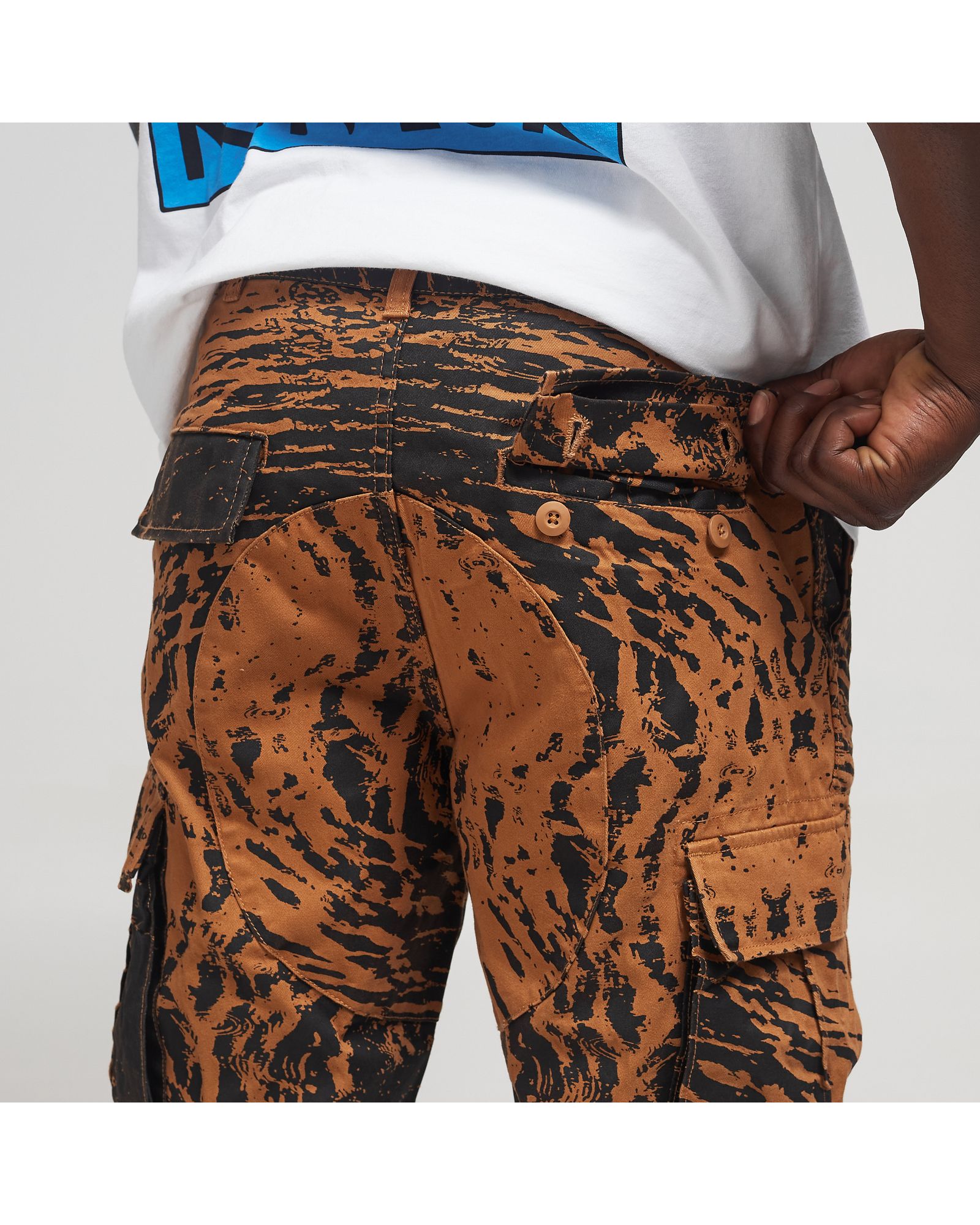WATER CAMO CARGO PANTS