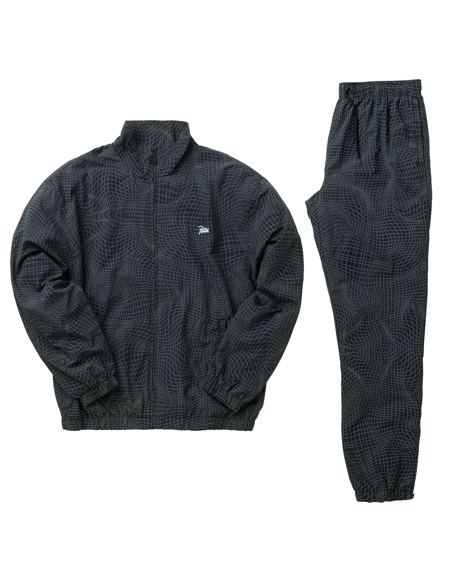 PATTA GRID RELAXED TRACKSUIT ナイロンジャケット PATTA GRID RELAXED TRACKSUIT ナイロンジャケット
