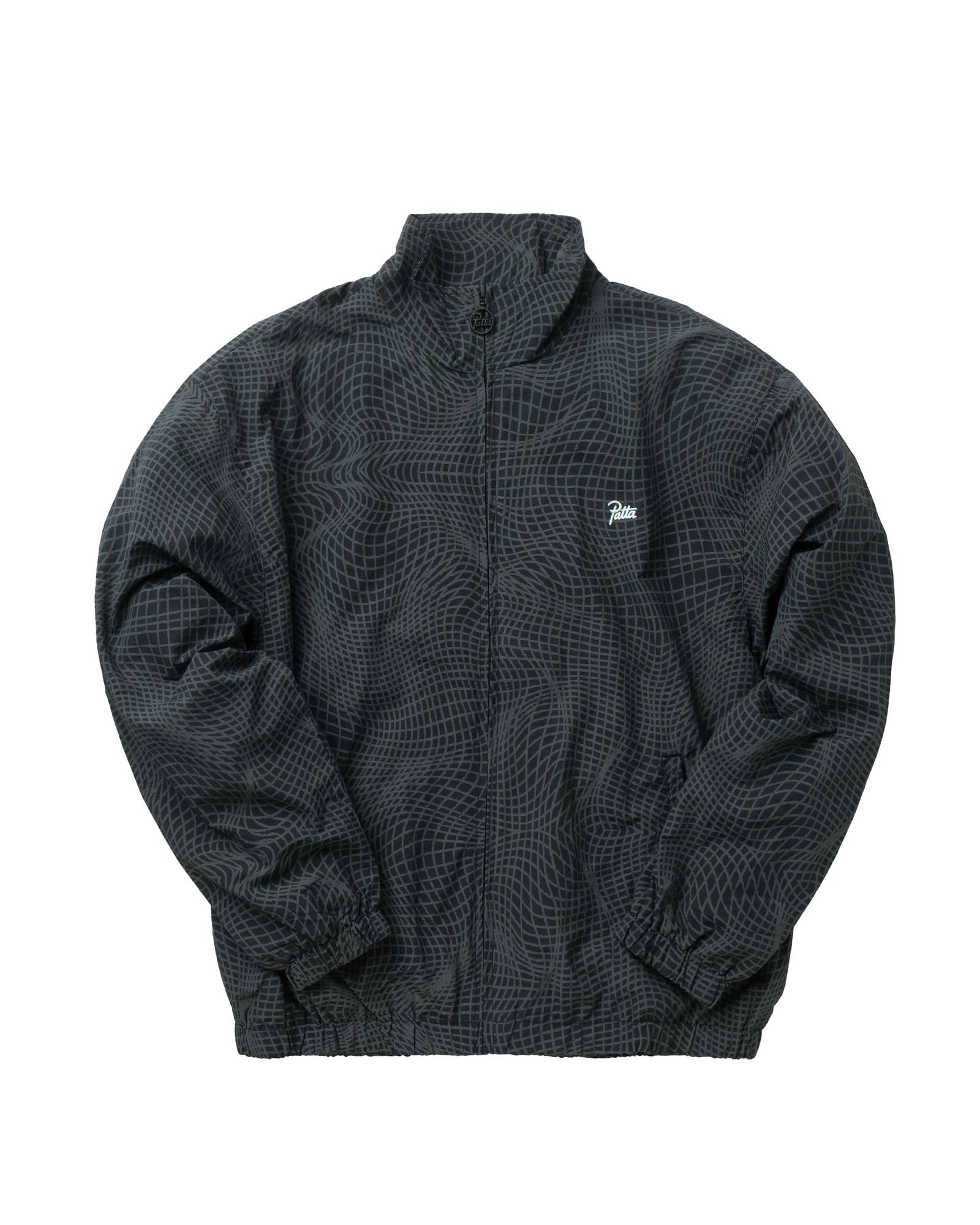 PATTA GRID RELAXED TRACKSUIT ナイロンジャケット PATTA GRID RELAXED TRACKSUIT Black | BSTN Store