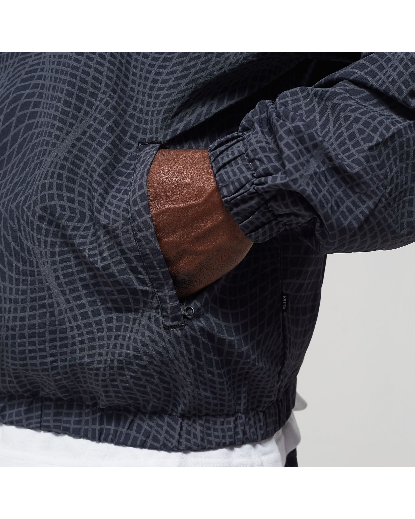PATTA GRID RELAXED TRACKSUIT ナイロンジャケット PATTA GRID RELAXED TRACKSUIT ナイロンジャケット