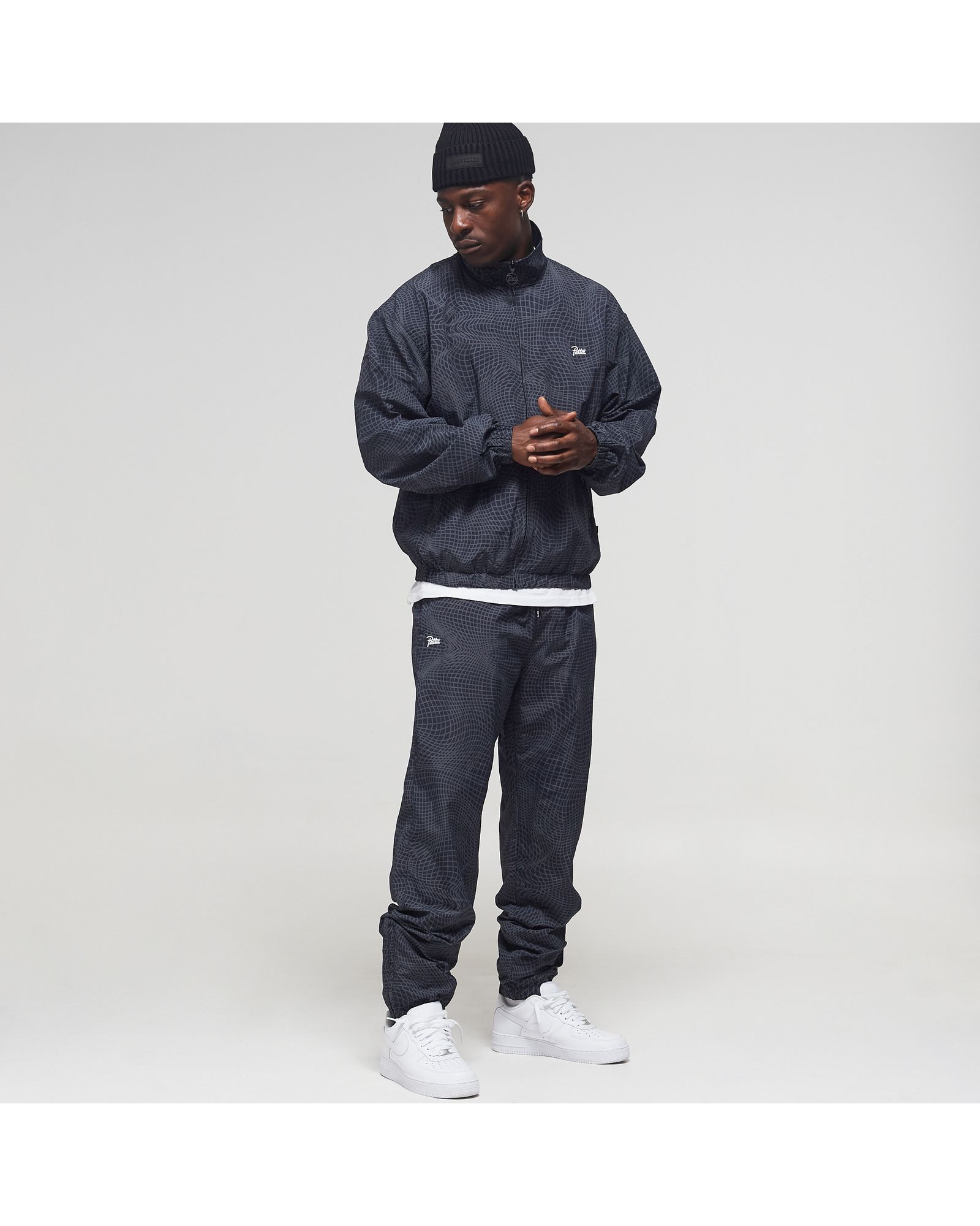 PATTA GRID RELAXED TRACKSUIT ナイロンジャケット PATTA GRID RELAXED TRACKSUIT ナイロンジャケット