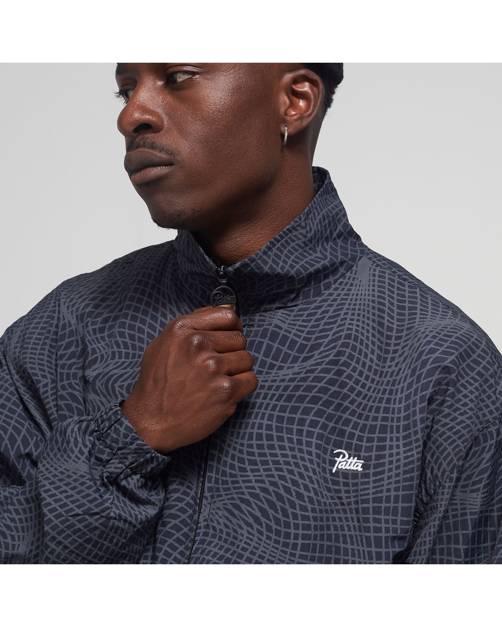 PATTA GRID RELAXED TRACKSUIT Black | BSTN Store