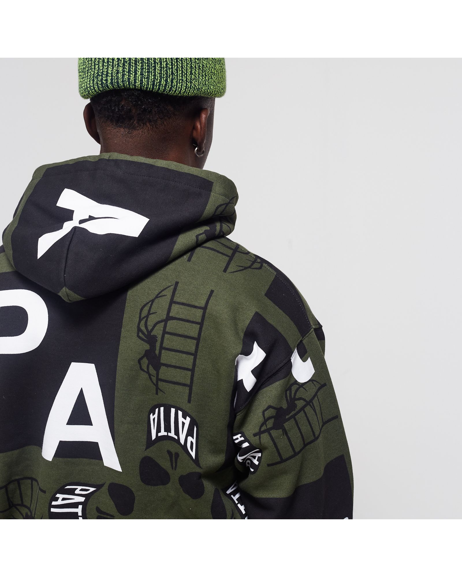 SPIDER ALL OVER PRINT HOODIE