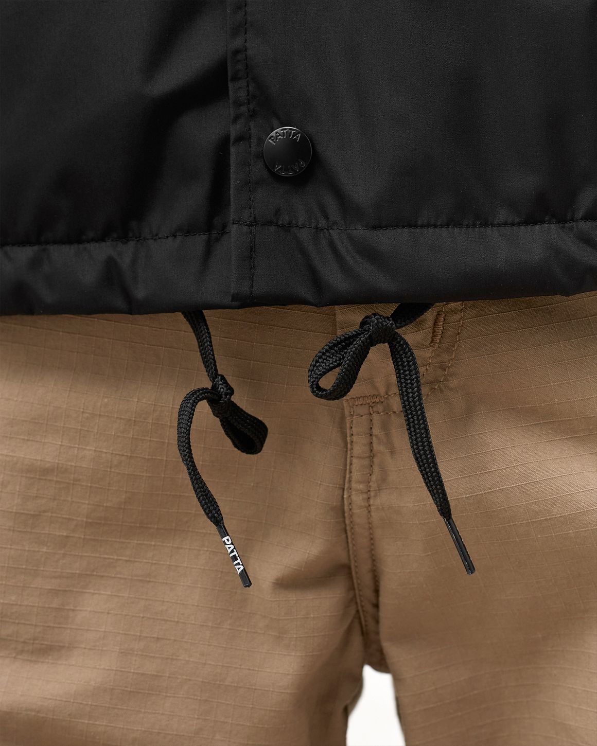 PATTA Basic Coach Jacket Black | BSTN Store