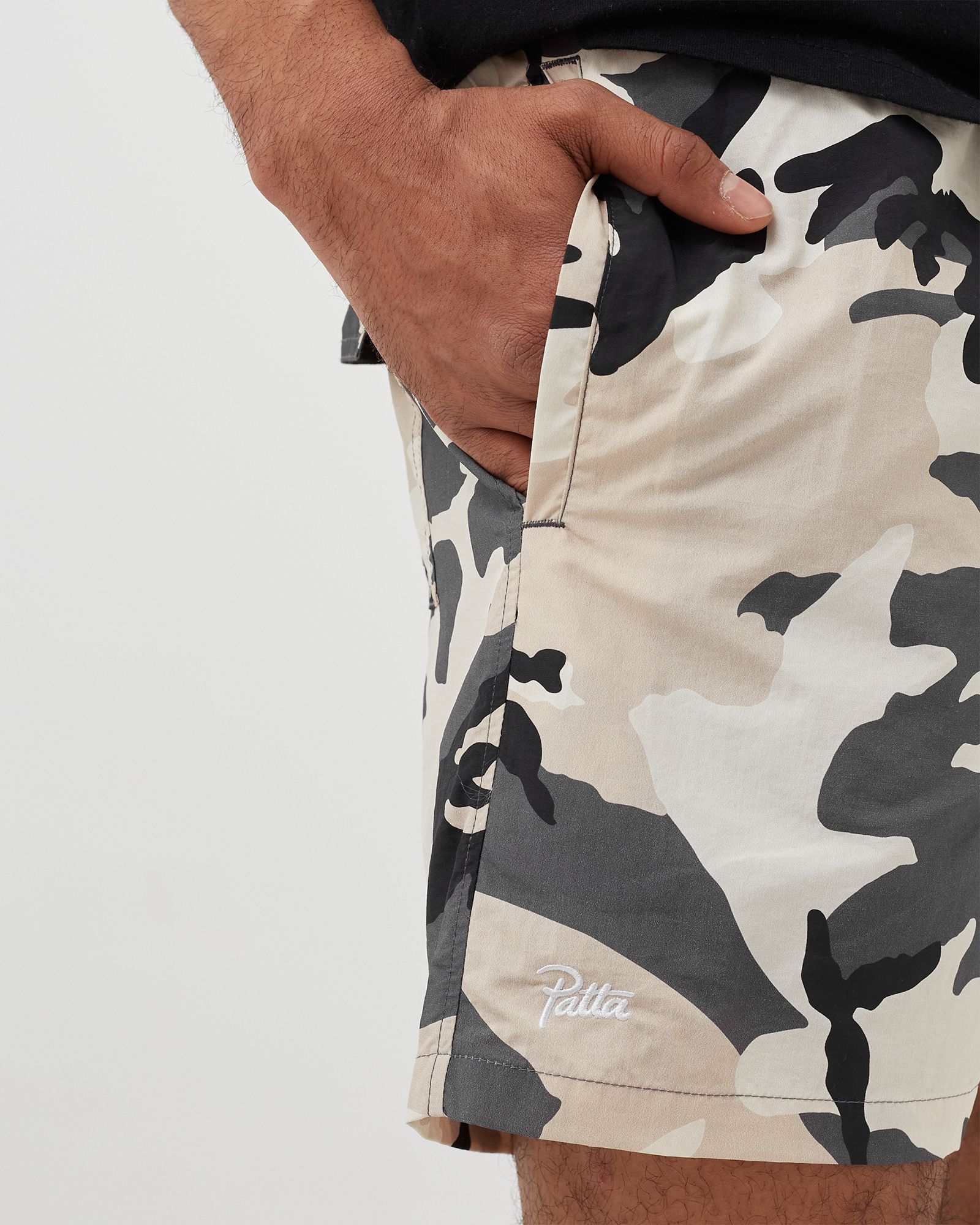 Basic Nylon Swim Shorts