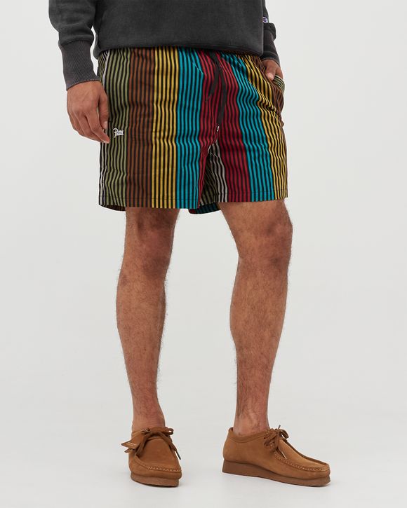 Jamaican Stripe Poplin Shorts