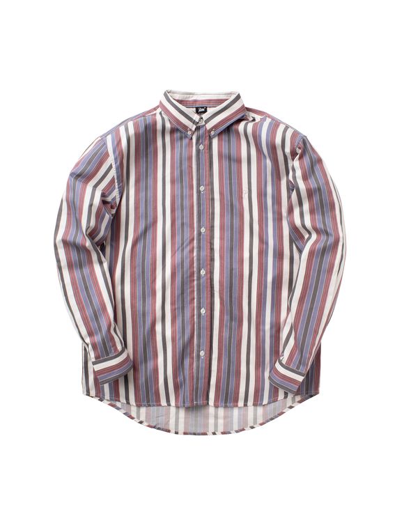 Casual Stripe Relaxed BUTTON DOWN SHIRT