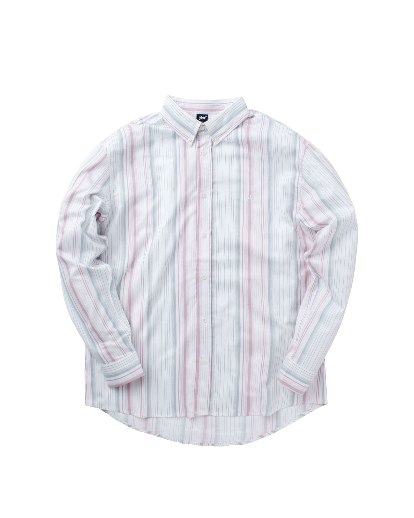 Fresh Stripe Relaxed BUTTON DOWN SHIRT