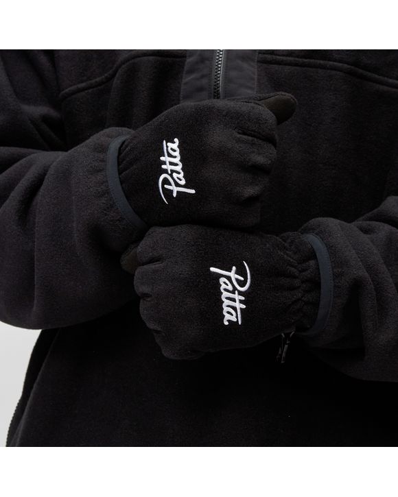 PATTA POLARTEC GLOVES Black BSTN Store