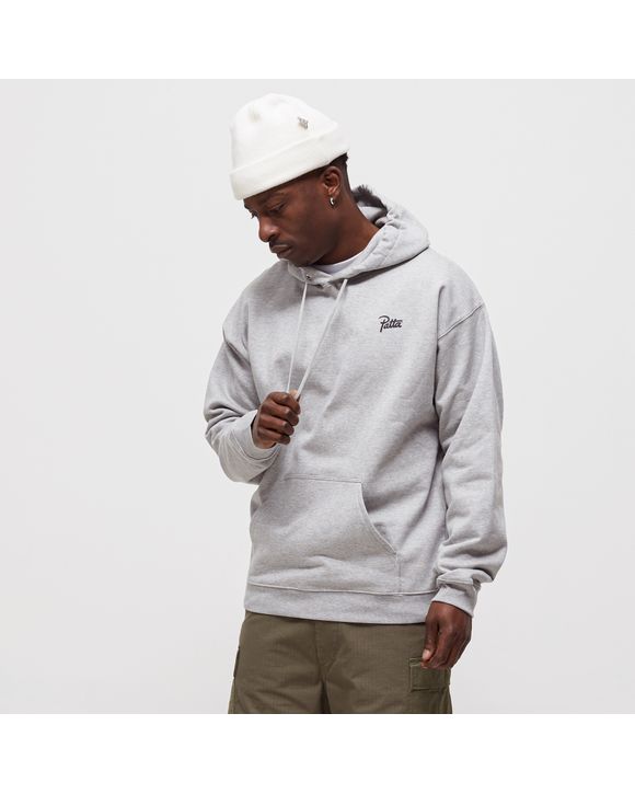PATTA Time's Up Hooded Sweater Grey | BSTN Store