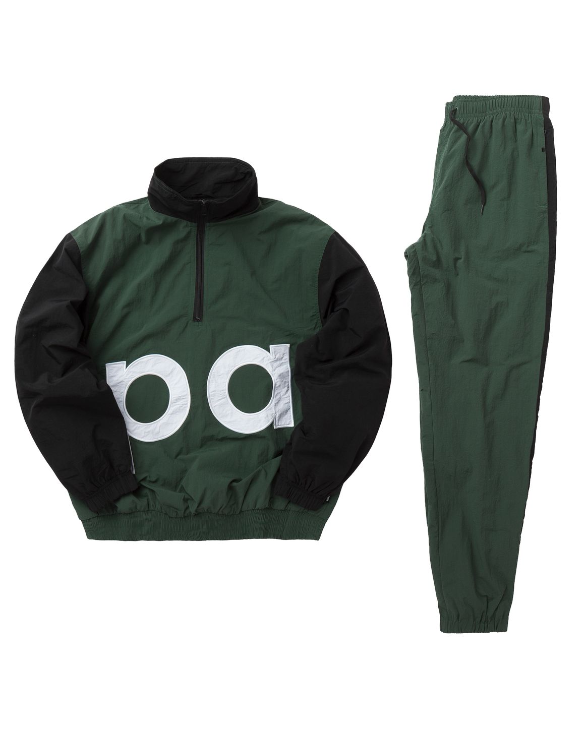 PATTA COLOUR BLOCK RELAXED TRACKSUIT Green BSTN Store