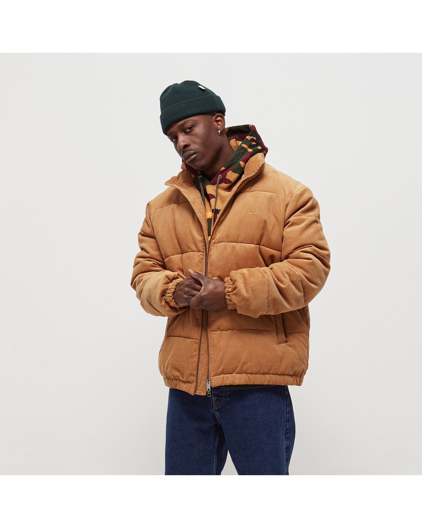 CORDUROY PUFFER JACKET