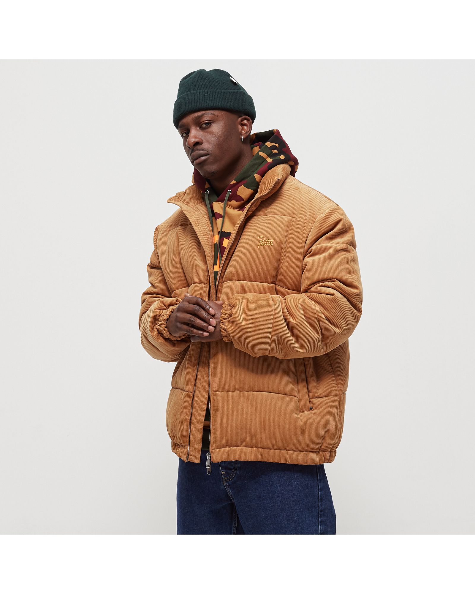 CORDUROY PUFFER JACKET