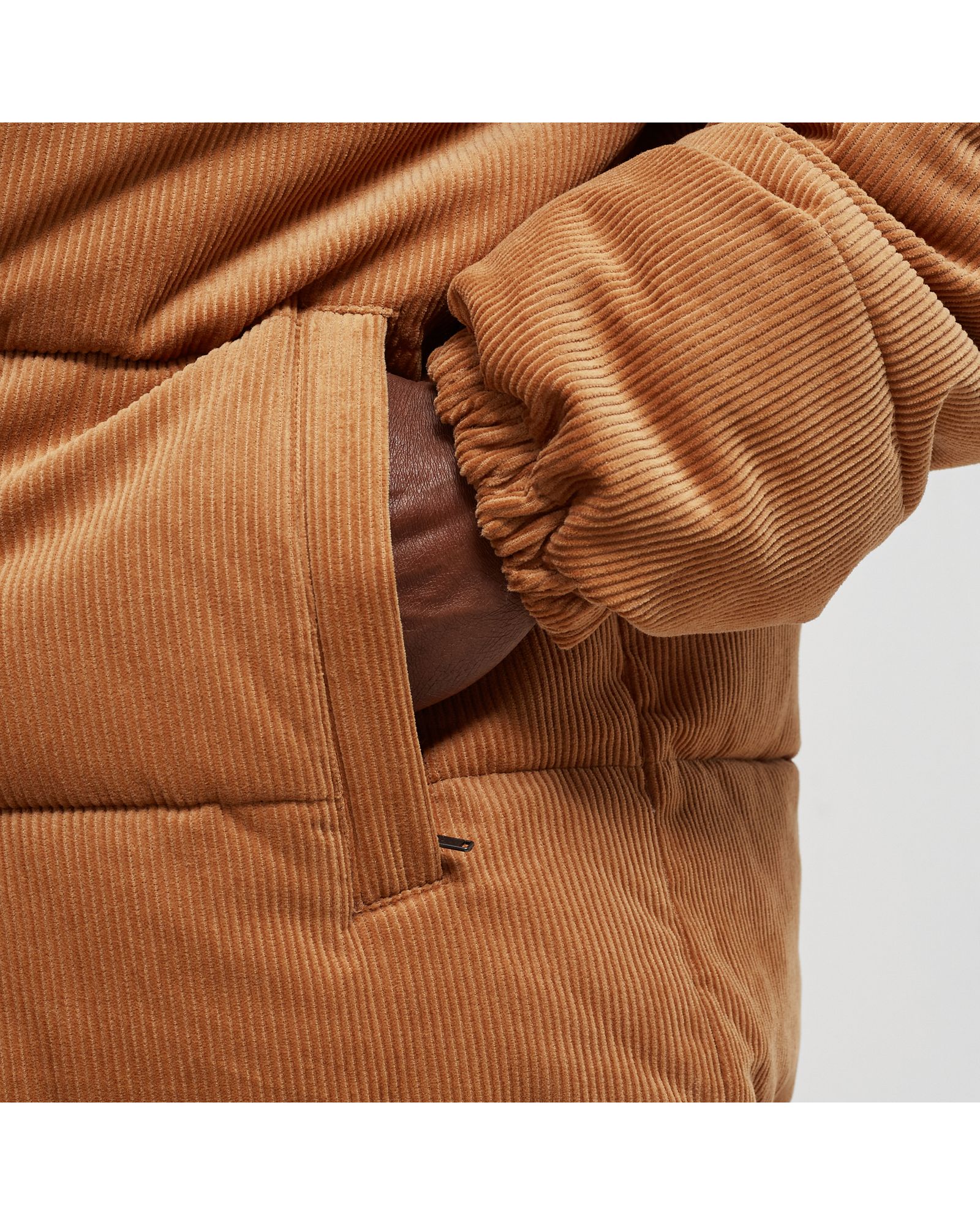 CORDUROY PUFFER JACKET
