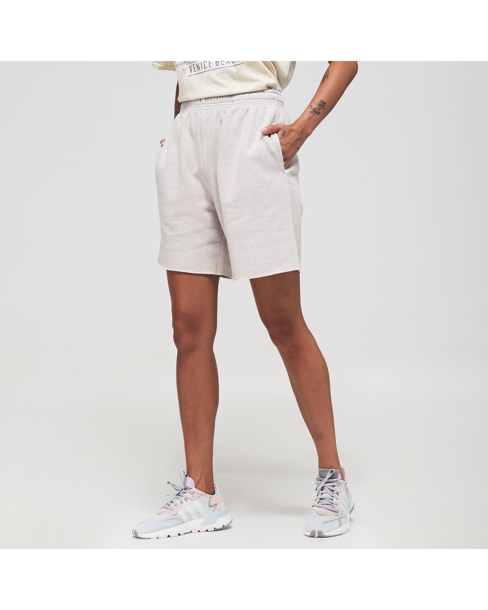 Raw Hem Shorts