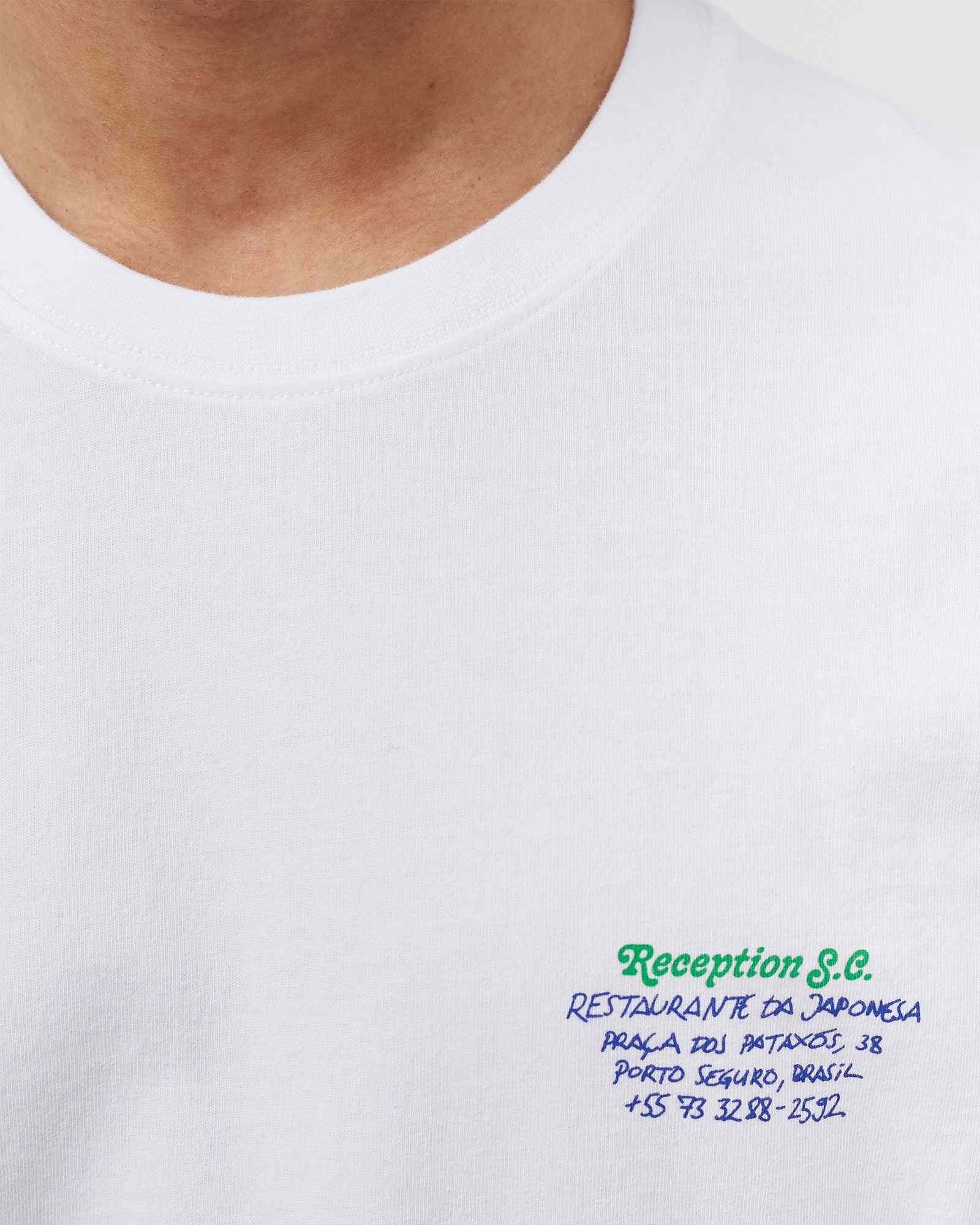 ''RESTAURANTE DA JAPONESA'' COTTON SINGLE JERSEY