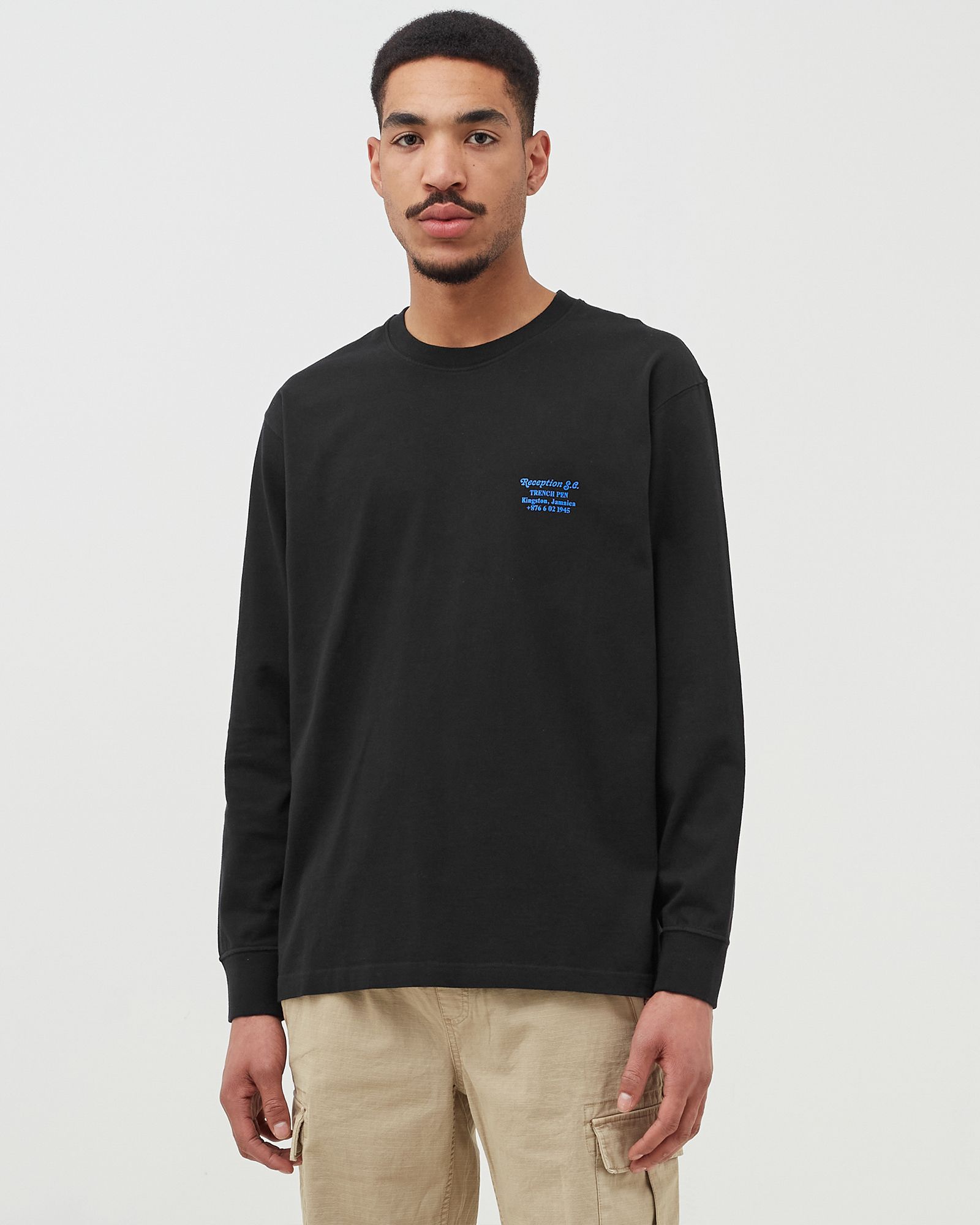 ''TRENCH PEN'' COTTON SINGLE JERSEY