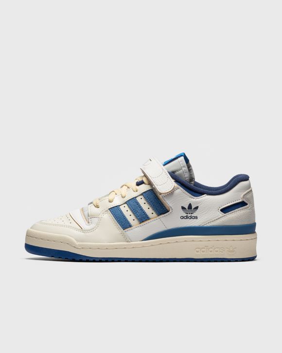 Adidas FORUM 84 LOW BLUE THREAD White - FTWWHT/ROYBLU/CWHITE