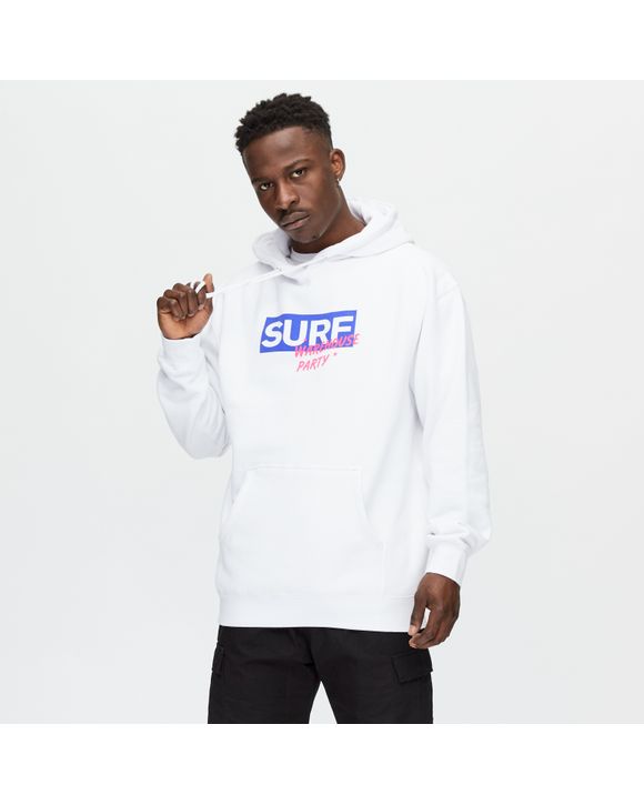 Surf Is Dead Warehouse Hoodie White BSTN Store