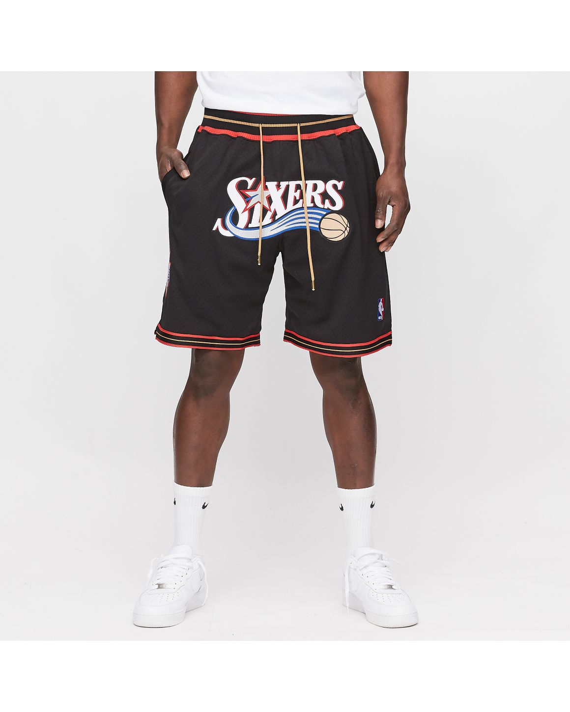 Sixers basketball shorts online