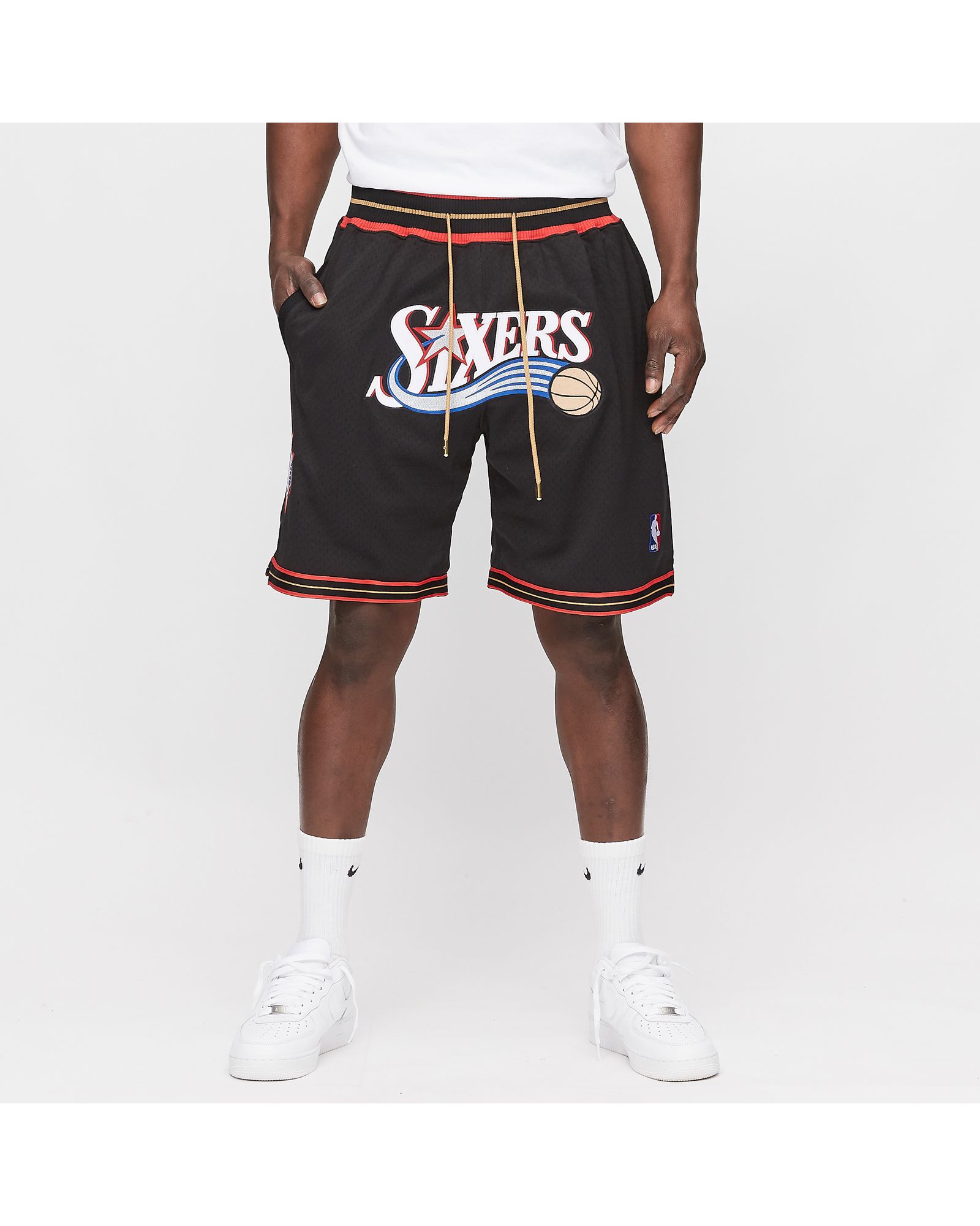Just Don PHILADELPHIA 76ERS Shorts Black | BSTN Store
