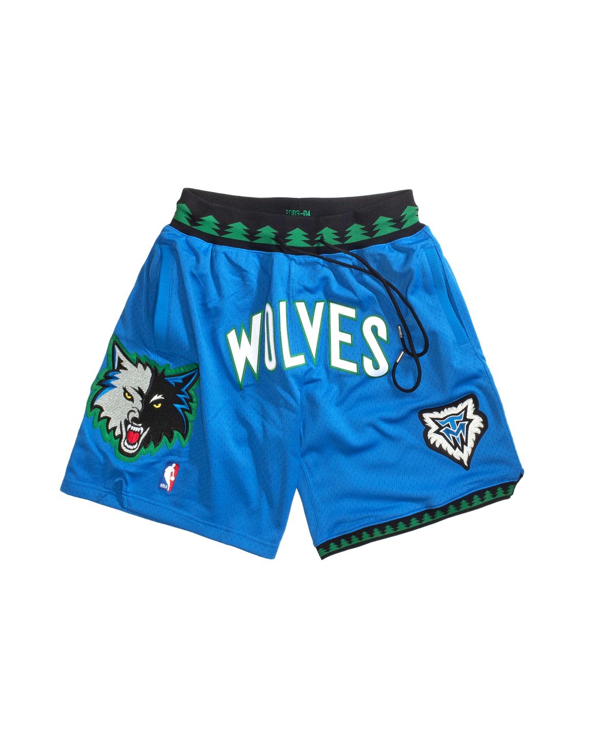 Just Don MINNESOTA TIMBERWOLVES Shorts Blue BSTN Store