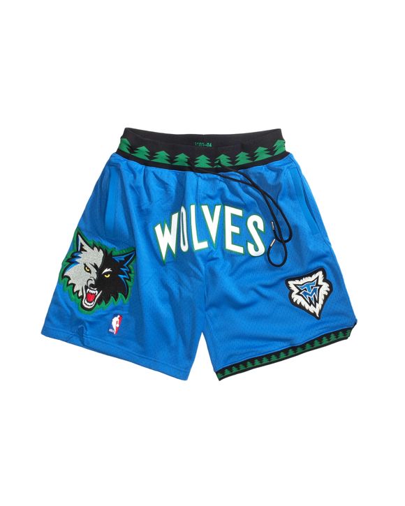Minnesota Timberwolves Light Blue JUST DON Special Edition Shorts